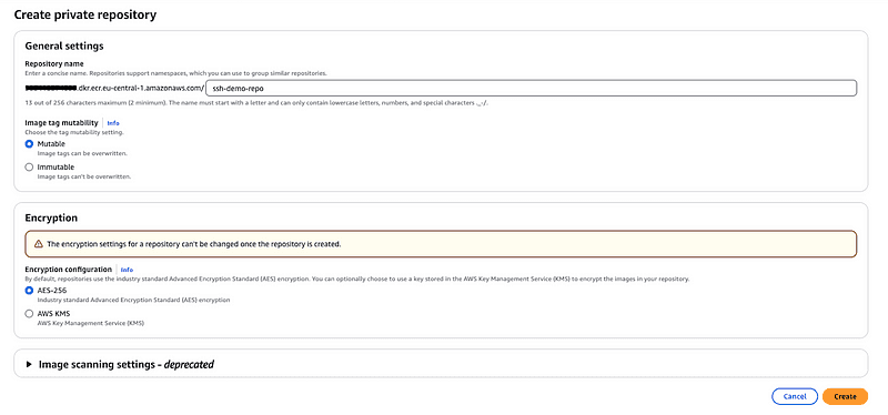 SSH into a Docker Container on AWS Fargate